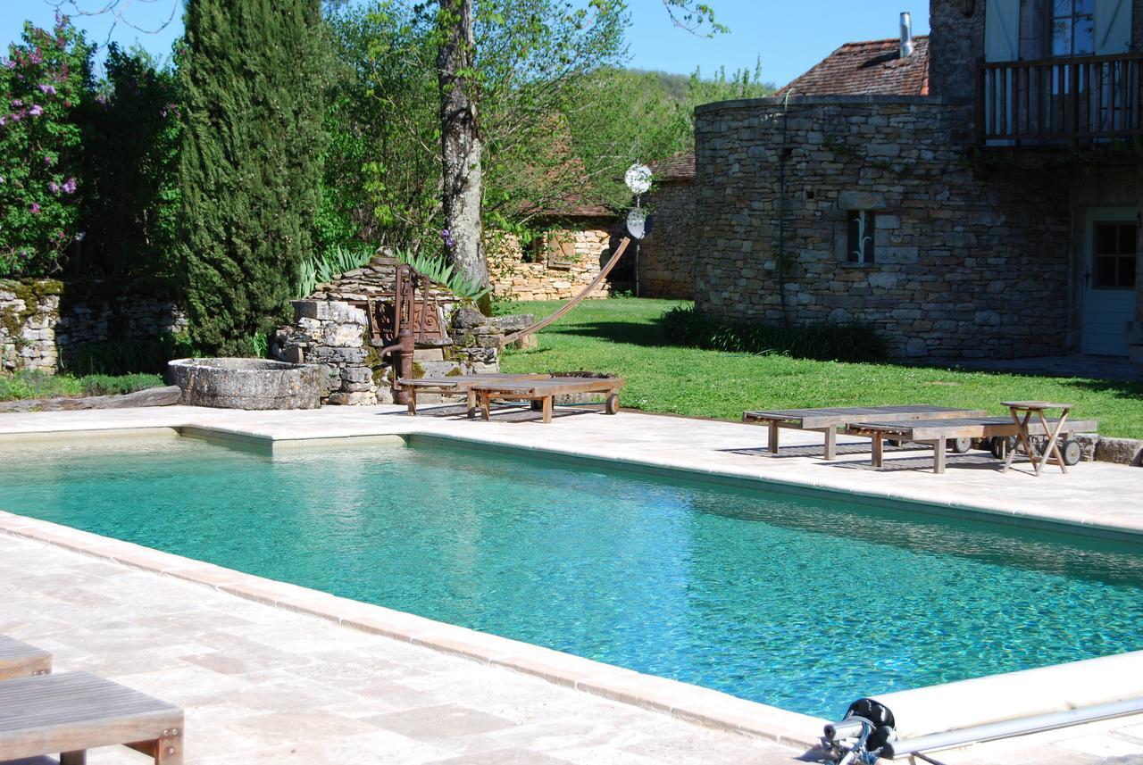 Bed and Breakfast Mas De Garrigue Calvignac Экстерьер фото